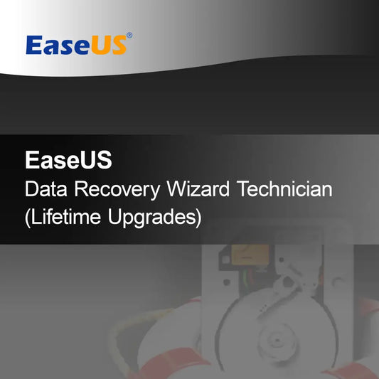 EaseUS Data Recovery Wizard Technician (Livstidsoppgraderinger)