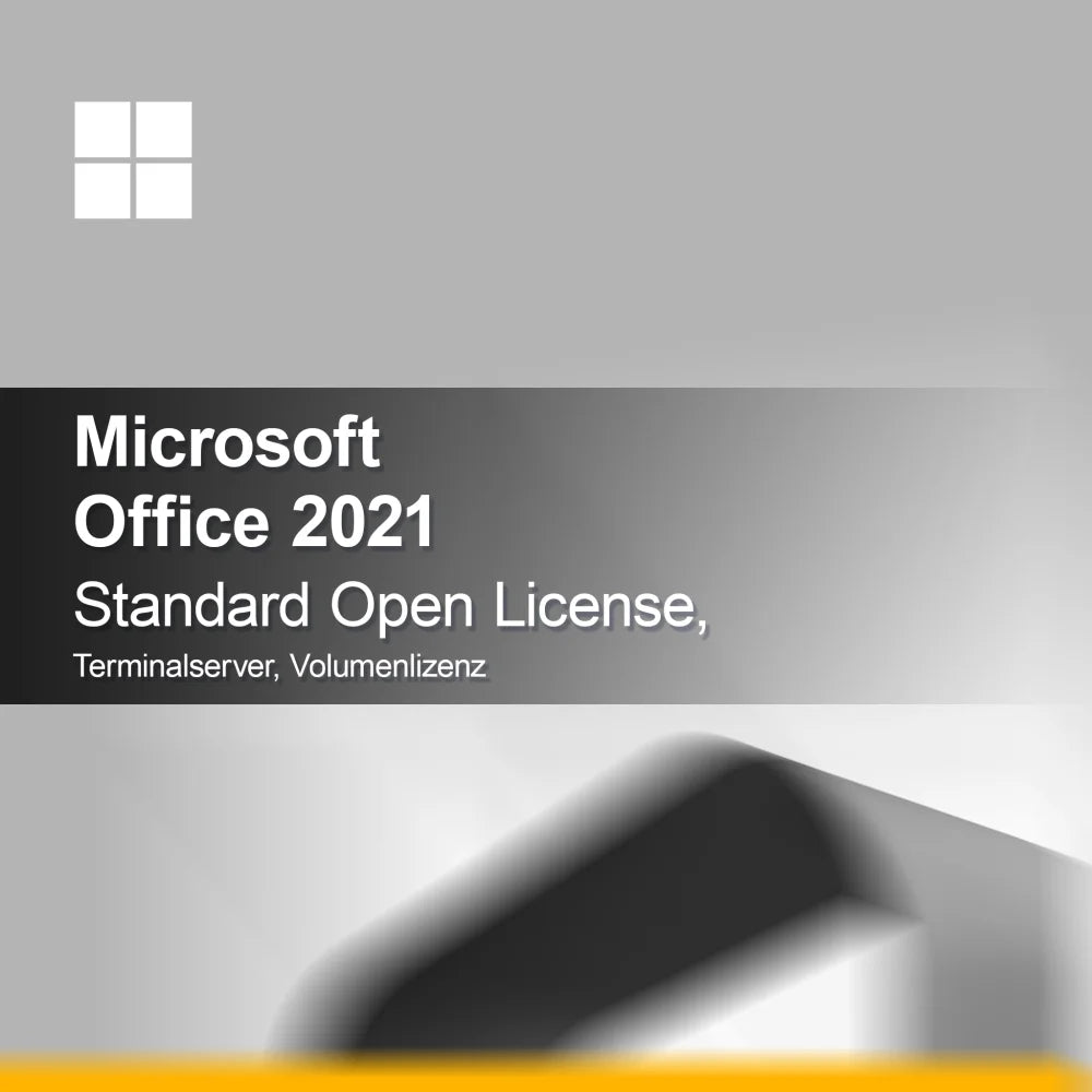 Microsoft Office 2021 Standard Open License, Terminalserver, volumlisens