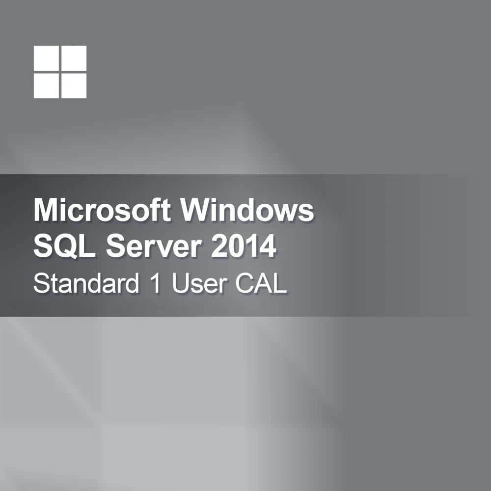 Microsoft SQL Server 2014 Standard 1 bruker CAL