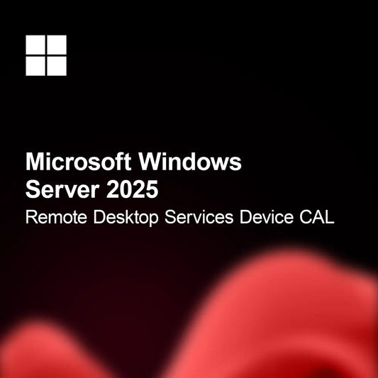 Microsoft Windows Server 2025 Fjernskrivebordstjenester Enhets-CAL