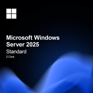 Microsoft Windows Server 2025 Standard 2 kjerner