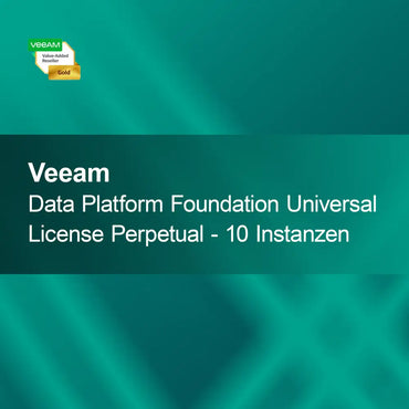 Veeam Data Platform Foundation Universal-lisens evigvarende - 10 instanser