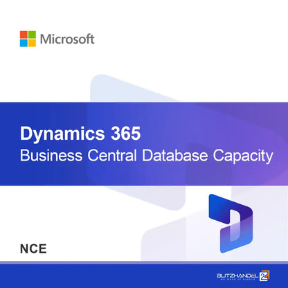 Dynamics 365 Business Central Database Capacity (NCE)