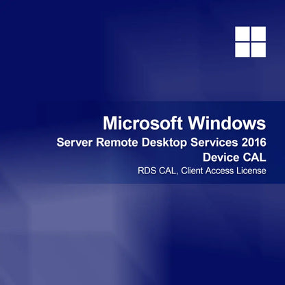 Microsoft Windows Server Remote Desktop Services 2016 Enhets-CAL, RDS CAL, klienttilgangslisens
